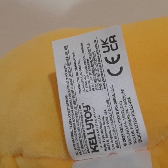 Squishmallows Leigh Toad Frog Yellow Plush Stuffed Animal Toy 7.5" - Picture 11 of 11